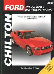 Ford Mustang (Chilton): 2005-14 cena un informācija | Ceļojumu apraksti, ceļveži | 220.lv