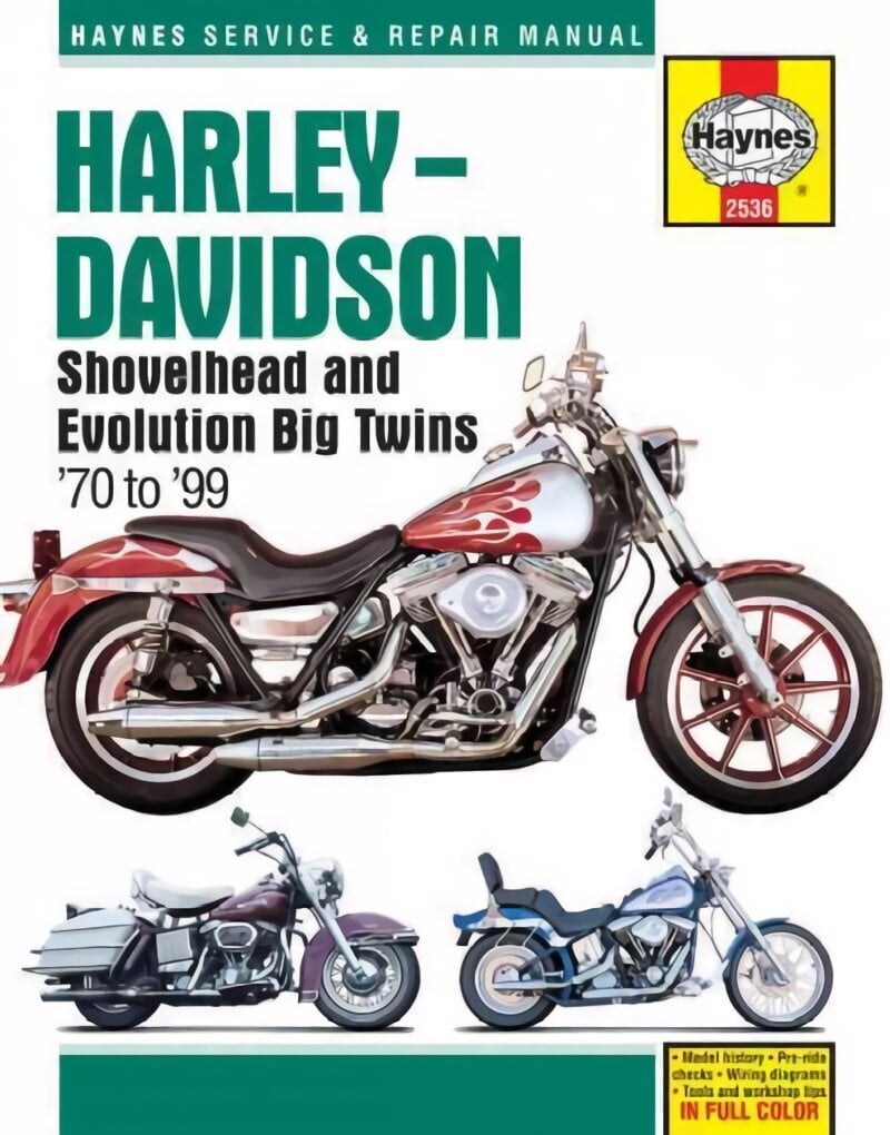 Harley-Davidson Shovelhead & Evolution Big Twins (70 - 99): 1970 - 1999 cena un informācija | Ceļojumu apraksti, ceļveži | 220.lv