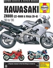 Kawasaki ZX600 (ZZ-R600 & Ninja ZX6) (90 - 06) цена и информация | Путеводители, путешествия | 220.lv