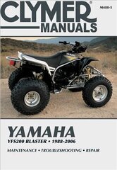Yamaha Yfs200 Blaster, 1988-2006: Maintenance * Troubleshooting * Repair 2nd ed. cena un informācija | Ceļojumu apraksti, ceļveži | 220.lv