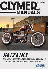 Clymer Suzuki Ls650 Savage/Boulevard S40: 1986-2015 цена и информация | Путеводители, путешествия | 220.lv