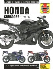 Honda CBR600RR (07 - 12) цена и информация | Путеводители, путешествия | 220.lv