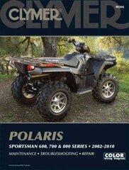 Clymer Polaris Sportsman 600, 700 2002-2010 cena un informācija | Ceļojumu apraksti, ceļveži | 220.lv