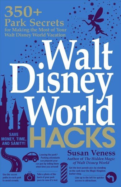 Walt Disney World Hacks: 350plus Park Secrets for Making the Most of Your Walt Disney World Vacation цена и информация | Ceļojumu apraksti, ceļveži | 220.lv