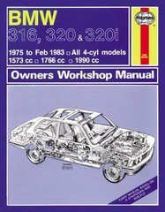 BMW 316, 320 & 320I: 1975-83 2nd Revised edition cena un informācija | Ceļojumu apraksti, ceļveži | 220.lv