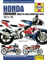 Honda CBR400RR Fours (88 - 99) cena un informācija | Ceļojumu apraksti, ceļveži | 220.lv