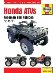 Honda Foreman ATV (95 -11): 1995-2011 cena un informācija | Ceļojumu apraksti, ceļveži | 220.lv