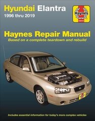 Hyundai Elantra 1996 Thru 2019 Haynes Repair Manual: Based on a Complete Teardown and Rebuild - Includes Essential Information for Today's More Complex Vehicles цена и информация | Путеводители, путешествия | 220.lv
