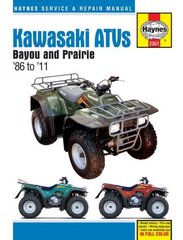Kawasaki Bayou & Prarie ATVs (86 - 11): 1986 - 2011 cena un informācija | Ceļojumu apraksti, ceļveži | 220.lv