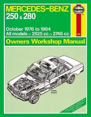 Mercedes-Benz 250 & 280 123 Series Petrol Owner's: 76-84 cena un informācija | Ceļojumu apraksti, ceļveži | 220.lv