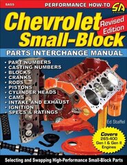 Chevrolet Small Blocks Parts Interchange Manual Revised Edition, Revised Edition цена и информация | Путеводители, путешествия | 220.lv