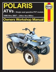 Polaris ATV (98 - 07): 1998-2007 цена и информация | Путеводители, путешествия | 220.lv