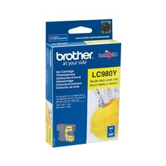 Brother Ink LC 980 Yellow (LC980Y) цена и информация | Картриджи для струйных принтеров | 220.lv