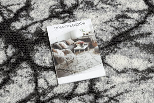 Rugsx ковровая дорожка BCF Morad Marmur, серая, 90 см цена и информация | Ковры | 220.lv