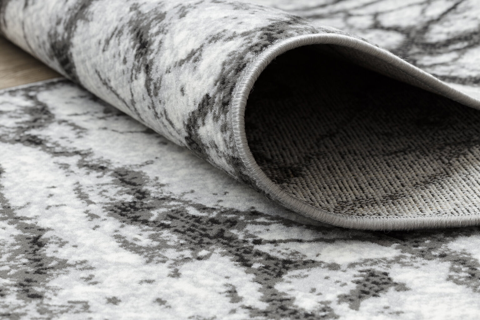 Paklājs - celiņš BCF MORAD Marmur Marmors pelēks 100 cm цена и информация | Paklāji | 220.lv