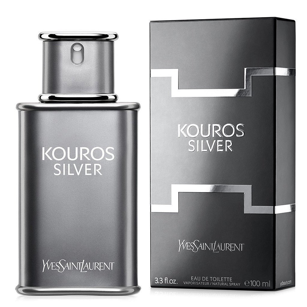 Tualetes ūdens Yves Saint Laurent Kouros Silver EDT 100 ml cena un informācija | Vīriešu smaržas | 220.lv