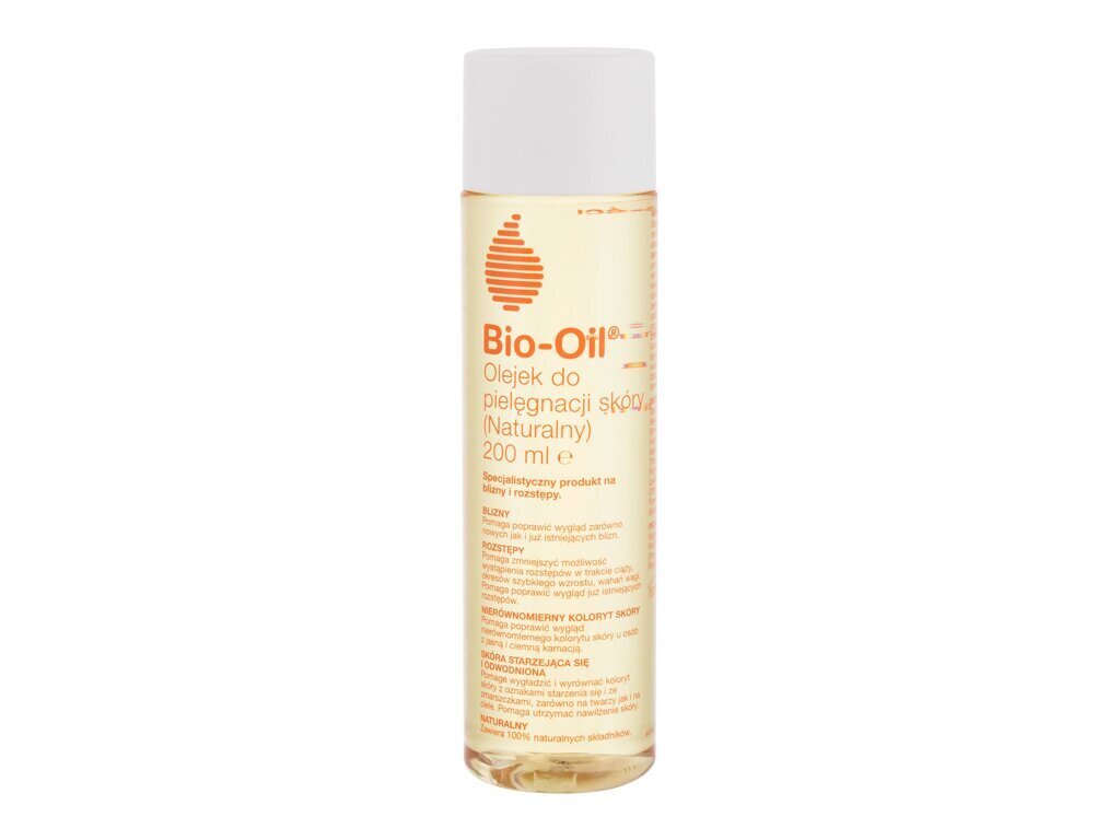 Bi-Oil Skincare Oil Natural - Nourishing oil against cellulite and stretch marks 200ml цена и информация | Pretcelulīta līdzekļi, kosmētika ādas nostiprināšanai | 220.lv