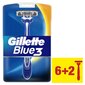 Vienreizlietojamie skuvekļi vīriešiem Gillette Blue 3, 8 gab. cena un informācija | Skūšanās piederumi, kosmētika | 220.lv