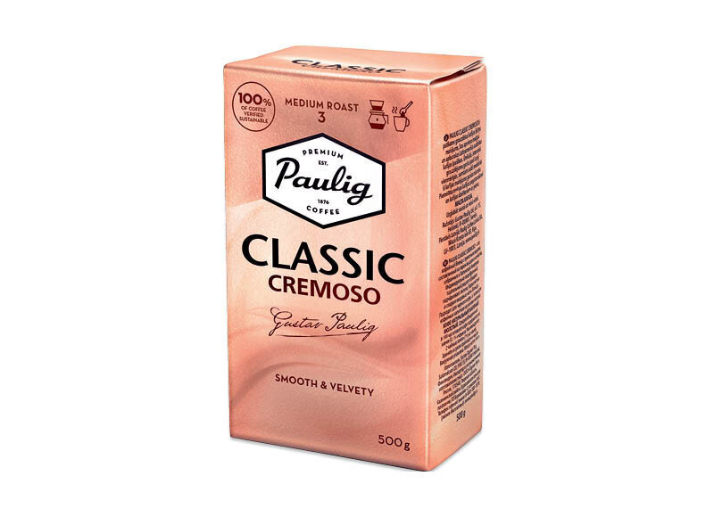 Maltā kafija Paulig Classic Cremoso, 500 g цена и информация | Kafija, kakao | 220.lv