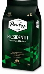 Кофе в зернах Paulig Presidentti Original Strong, 1 кг цена и информация | Кофе, какао | 220.lv