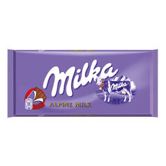 Молочный шоколад Milka Alpine Bar, 100 г цена и информация | Конфетки | 220.lv