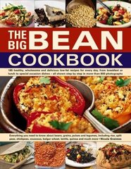 Big Bean Cookbook: Everything You Need to Know About Beans, Grains, Pulses and Legumes, Including Rice, Split Peas, Chickpeas, Couscous, Bulgur Wheat, Lentils, Quinoa and Much More cena un informācija | Pavārgrāmatas | 220.lv