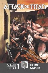 Attack On Titan Season 1 Part 2 Manga Box Set цена и информация | Фантастика, фэнтези | 220.lv