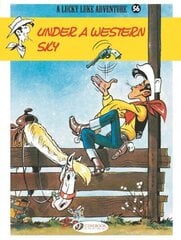 Lucky Luke 56 - Under a Western Sky: Lucky Luke цена и информация | Фантастика, фэнтези | 220.lv