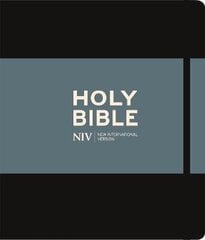 NIV Journalling Black Hardback Bible cena un informācija | Garīgā literatūra | 220.lv