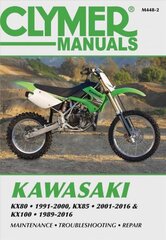 Clymer Kawasaki KX80, KX85 & KX10: 89-16 цена и информация | Путеводители, путешествия | 220.lv