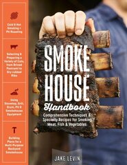 Smokehouse Handbook: Comprehensive Techniques & Specialty Recipes for Smoking Meat, Fish & Vegetables: Comprehensive Techniques & Specialty Recipes for Smoking Meat, Fish & Vegetables cena un informācija | Pavārgrāmatas | 220.lv