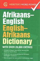 Afrikaans-English, English-Afrikaans Dictionary: With Over 28,000 Entries cena un informācija | Svešvalodu mācību materiāli | 220.lv