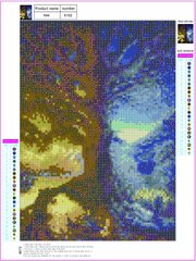 Алмазная картина-мозаика 5D набор (клеика страз) 30x40 см DK41241 цена и информация | Алмазная мозаика | 220.lv