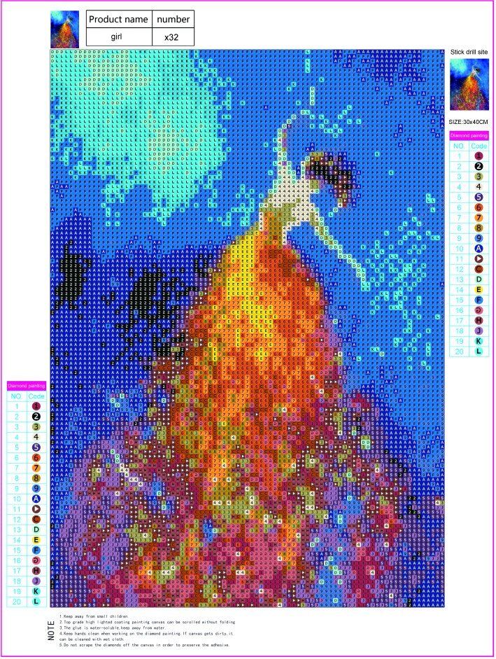 Diamond attēlu-mozaīkas 5D komplekts (caurumu līmēšana) 30x40 cm DK41237 cena un informācija | Dimantu mozaīkas | 220.lv