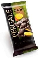 Tumšā šokolāde Pergalė ar mango pildījumu, 100 g cena un informācija | Saldumi | 220.lv