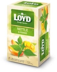 Zāļu un augļu tēja Loyd ar nātru un mango garšu, 20 x 1,5 g цена и информация | Чай | 220.lv