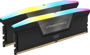 Corsair Vengeance RGB, 32GB (2x16GB), DDR5, 5600MHz cena un informācija | Operatīvā atmiņa (RAM) | 220.lv