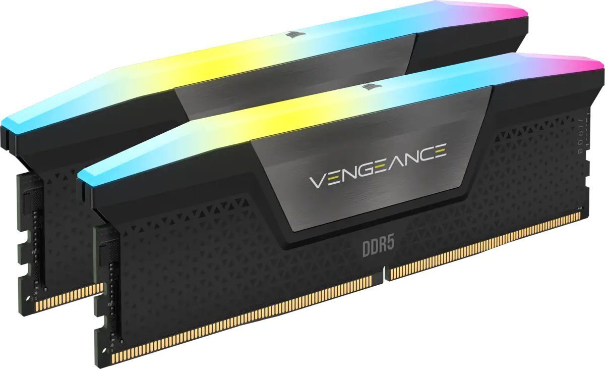 Corsair Vengeance RGB, 32GB (2x16GB), DDR5, 5600MHz цена и информация | Operatīvā atmiņa (RAM) | 220.lv