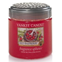 Yankee Candle Smaržīgās pērles Red Raspberry 170 g cena un informācija | Sveces un svečturi | 220.lv