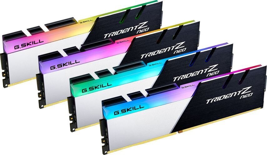 G.Skill Trident Z Neo, 32GB (4x8GB), DDR4, 3600MHz (F4-3600C14Q-32GTZNB) cena un informācija | Operatīvā atmiņa (RAM) | 220.lv