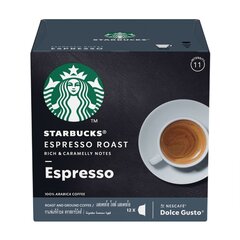 Kafijas kapsulas Starbucks Dark Espresso Roast, 12 kaps. cena un informācija | Kafija, kakao | 220.lv