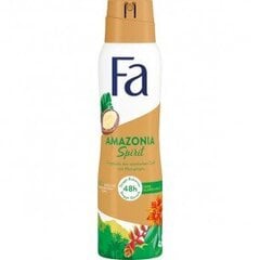 Fa Amazonia sprit dezodorants (150ml) cena un informācija | Dezodoranti | 220.lv