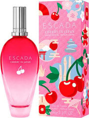 Tualetes ūdens Escada Cherry In Japan Limited Edition EDT sievietēm, 100 ml cena un informācija | Sieviešu smaržas | 220.lv