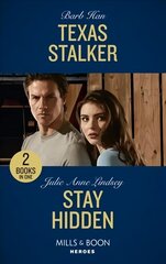 Texas Stalker / Stay Hidden: Texas Stalker / Stay Hidden (Heartland Heroes) cena un informācija | Fantāzija, fantastikas grāmatas | 220.lv