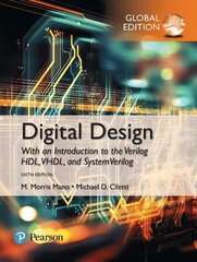 Digital Design, Global Edition 6th edition cena un informācija | Sociālo zinātņu grāmatas | 220.lv
