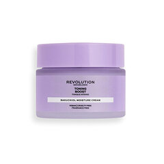 Mitrinošs krēms Revolution Skincare (Toning Boost with Bakuchiol) 50 ml cena un informācija | Sejas krēmi | 220.lv