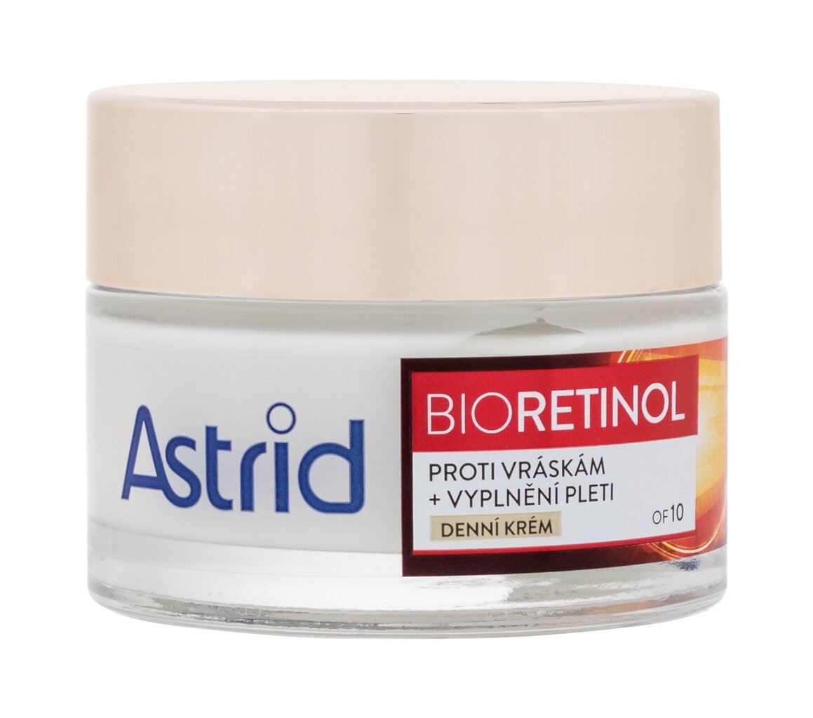 Dienas krēms pret grumbām Bioretinol OF10 50 ml cena un informācija | Sejas krēmi | 220.lv