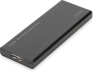 Digitus Ārējais SSD korpuss microUSB 3.0 līdz M.2 SATA SSD cena un informācija | Komponentu piederumi | 220.lv