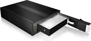 IcyBox IIB-176SSK-B 3,5 "SATA/SAS HDD cena un informācija | Piederumi korpusiem | 220.lv