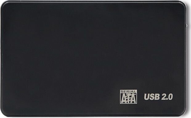 Qoltec Cietā diska adapterisUSB2.0 HDD / SSD 2.5 "SATA3 blac цена и информация | Adapteri un USB centrmezgli | 220.lv